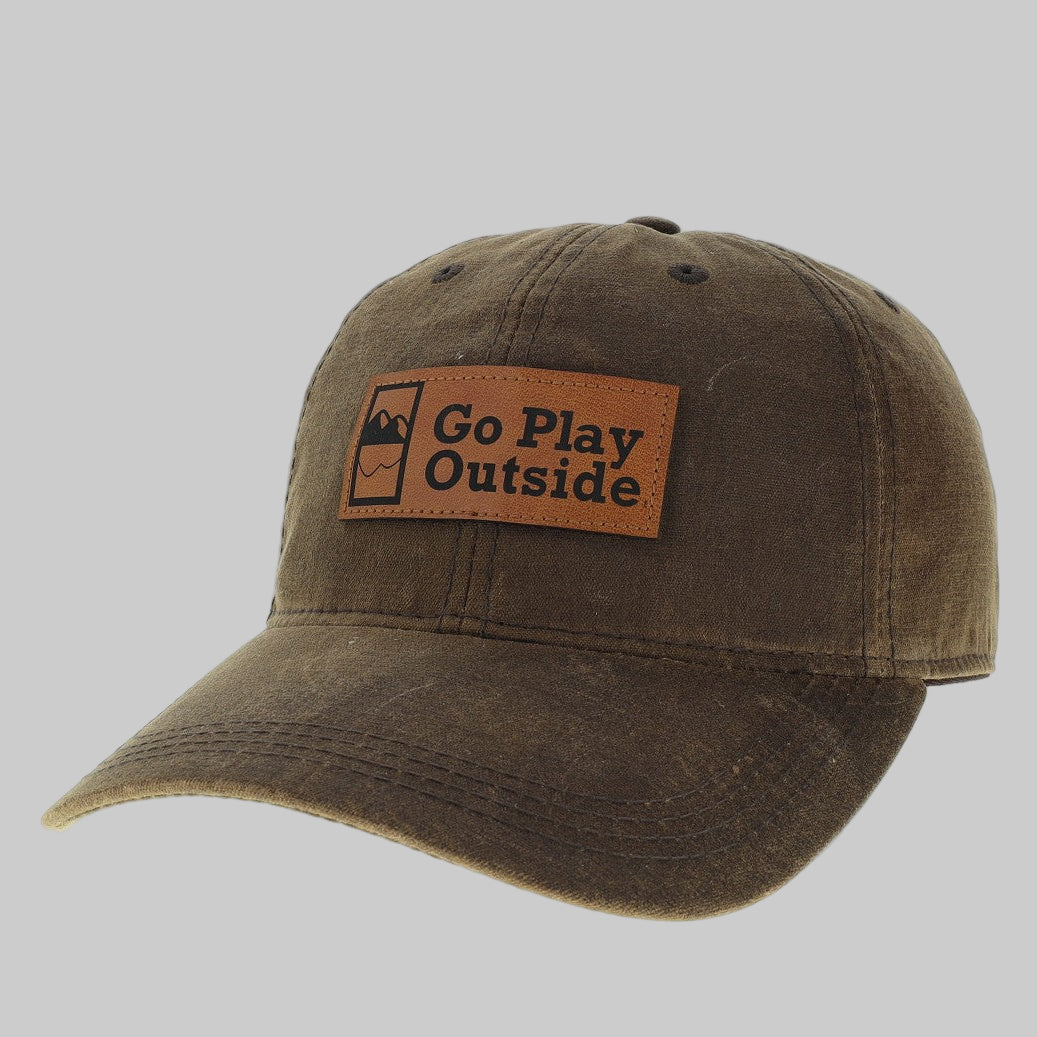 Go Play Outside Waxed Cotton Hat