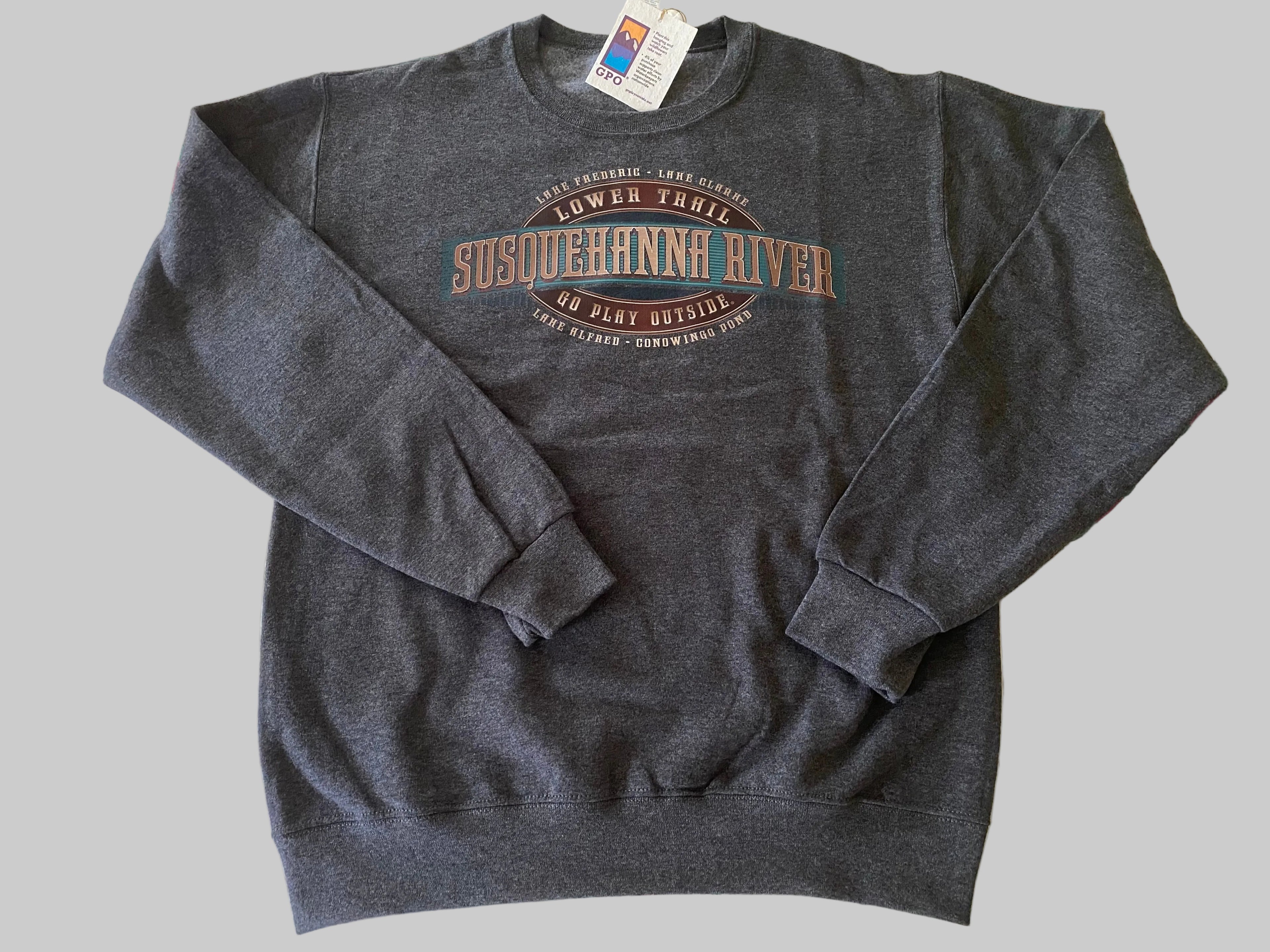 GPO Susquehanna River Lower Trail Crew Sweatshirt